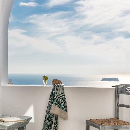 Aspronisi Luxury Villa With Caldera View Megalochori  Pokoj fotografie