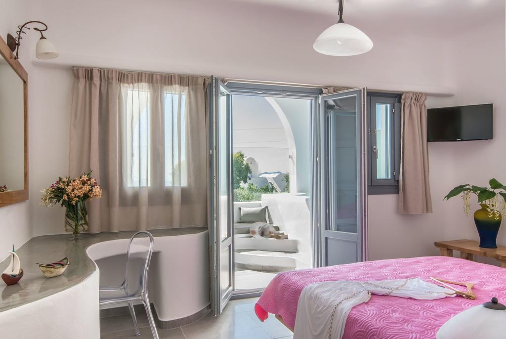 Aspronisi Luxury Villa With Caldera View Megalochori  Pokoj fotografie