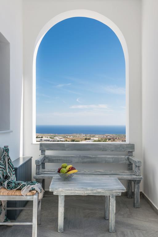 Aspronisi Luxury Villa With Caldera View Megalochori  Pokoj fotografie